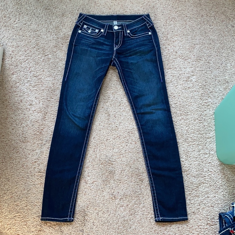 True Religion Slim Skinny Jean 28 NWOT